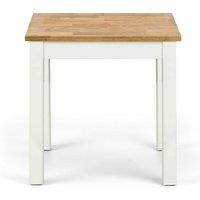 Julian Bowen Coxmoor Lamp Table White & Oak, White