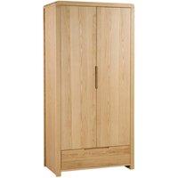 Julian Bowen Curve 2 Door 1 Drawer Wardrobe