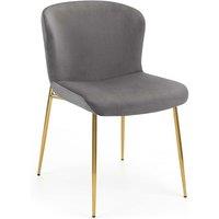 Julian Bowen Set Of 2 Harper Dining Chairs Grey, Grey