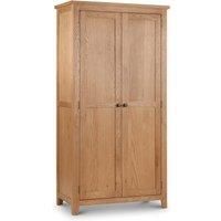 Julian Bowen Marlborough 2 Door Wardrobe, Brown