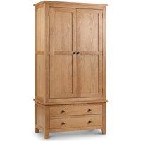 Julian Bowen Marlborough Combination Wardrobe, Brown