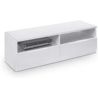 Julian Bowen Manhattan 2 Drawer Media Unit, White
