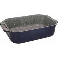 Masterclass Large Roasting Tin With Handles - Metallic Blue, Blue