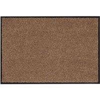 Washamat Eco With Border 80X50Cm - Beige, Brown