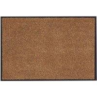 Washamat Eco With Border 90X60Cm - Caramel, Brown