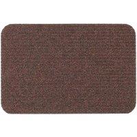 Fairisle Brown Mat 80X50Cm, Brown