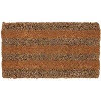 Dual Action Scraper Mat Natural 73X43Cm, Brown