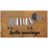 Kentwell Animals Hello Sausage Mat 70X40Cm, Multi