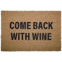 Kentwell Message Mats Come Back With Wine 70X40Cm, Black