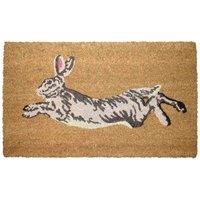 Kentwell Design Hare Mat 75X45Cm, Brown