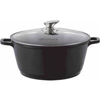 Sq Professional Nea 20Cm Die-cast Non-stick Stockpot - Nera, Black