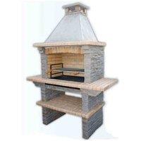 Callow Mediterrani Slate Masonry BBQ, Grey