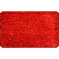 Allure Bling Microfibre Bath Mat - Red, Red