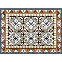 Set of 4 Verona Vinyl Table Mats 33 x 45cm, Multi