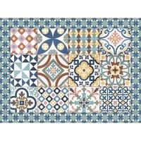 Set of 4 Siena Vinyl Table Mats 33 x 45cm, Multi