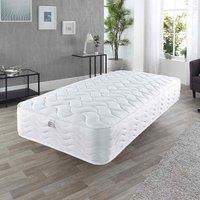 Aspire Double Comfort Airflow Hybrid Memory Foam & Spring Mattress Double, White