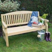 Forest Garden Harvington 5ft Bench, Brown