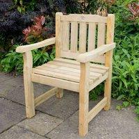 Forest Garden Rosedene Chair, Brown