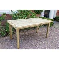 Forest Garden Rosedene Table, Brown