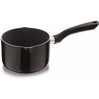 Penguin Home Professional Non Stick Milk Pan With Riveted Bakelite Handle, Clear