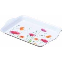 St Helens Malamine Serving Tray Flower 2X21X14