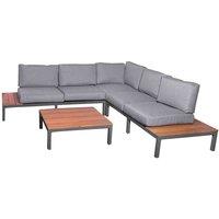 Royalcraft Aspen Mini 5 Seat Modular Dining Set, Grey