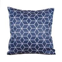 Royalcraft 2Pk Blue Geometric Scatter Cushion, Blue