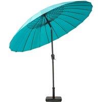 Royalcraft 2.7m Crank And Tilt Shanghai Parasol - Aqua Blue