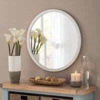 Yearn Mirrors Yearn Classic Round White Mirror 50Cm, White