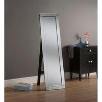 Yearn Mirrors Yearn Freestanding Cheval Mirror Bevelled, Black