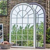 Crossland Grove Florence Outdoor Mirror Gatehouse 750 X 40 X 1310 Mm - White, White