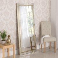 Yearn Mirrors Yearn Soft Brass Bevelled Wall Mirror 167.6 X 76.2 Cms, Gold