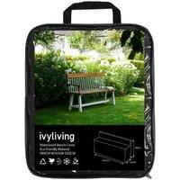 Ivyline Waterproof Bench Cover In Eco-friendly Material H:89 Cm x W:165 Cm, Grey