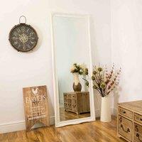 MirrorOutlet Hamilton White Shabby Chic Design Full Length Mirror 198 x 75cm, White