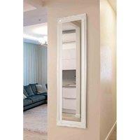 MirrorOutlet Hamilton White Shabby Chic Design Full Length Mirror 167 x 45cm, White