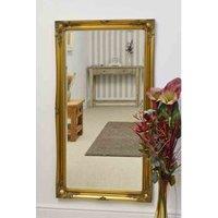 MirrorOutlet Hamilton Vintage Antique Design Large Wall Mirror 137x76cm, Gold