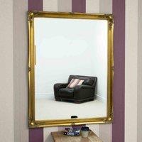 MirrorOutlet Hamilton Vintage Gold Antique Design Wide Wall Mirror 137 x 106cm, Gold