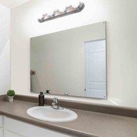 MirrorOutlet Circuitt 4mm Sheet Mirror Polished Edges w/ 4 Holes 100x70cm