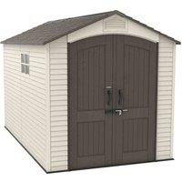 Lifetime 7Ft X 12Ft Outdoor Storage Shed - Brown/Beige, Brown