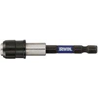 Irwin Impact Performance Magnetic Torsion Bit Holder, Silver