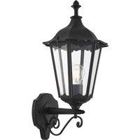 Crossland Grove Glouster Wall Light 490X225Mm, Black
