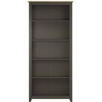 Core Products Capri Tall Bookcase Carbon Grey, Grey