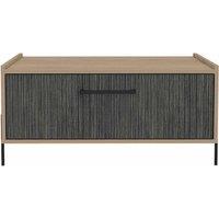 Core Products Harvard Storage Coffee Table Washed Oak, Brown