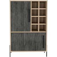 Core Products Harvard Drinks Bar Washed Oak, Brown