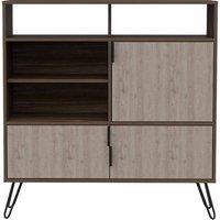 Core Products Nevada High Sideboard Smoked Oak, Brown