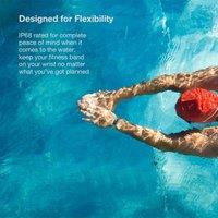 Aquarius Ip68 Waterproof Bluetooth Fitness Tracker With Heart Rate Monitor And Step Counter - Blue, Blue