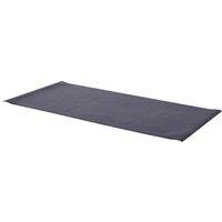HOMCOM Thick Equipment Mat Gym Exercise Fitness Workout Tranining Bike Protect, Black