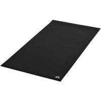 HOMCOM 6Mm Thick Padded Gym Equipment Mat Non-slip Floor Protector Mat 180 X 90 X 0.6cm, Black