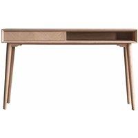 Crossland Grove Rome 1 Drawer Desk, Brown
