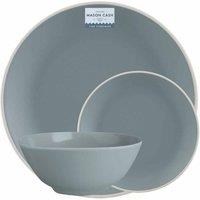 Mason Cash 12 Piece Grey Classic Collection Dinner Set